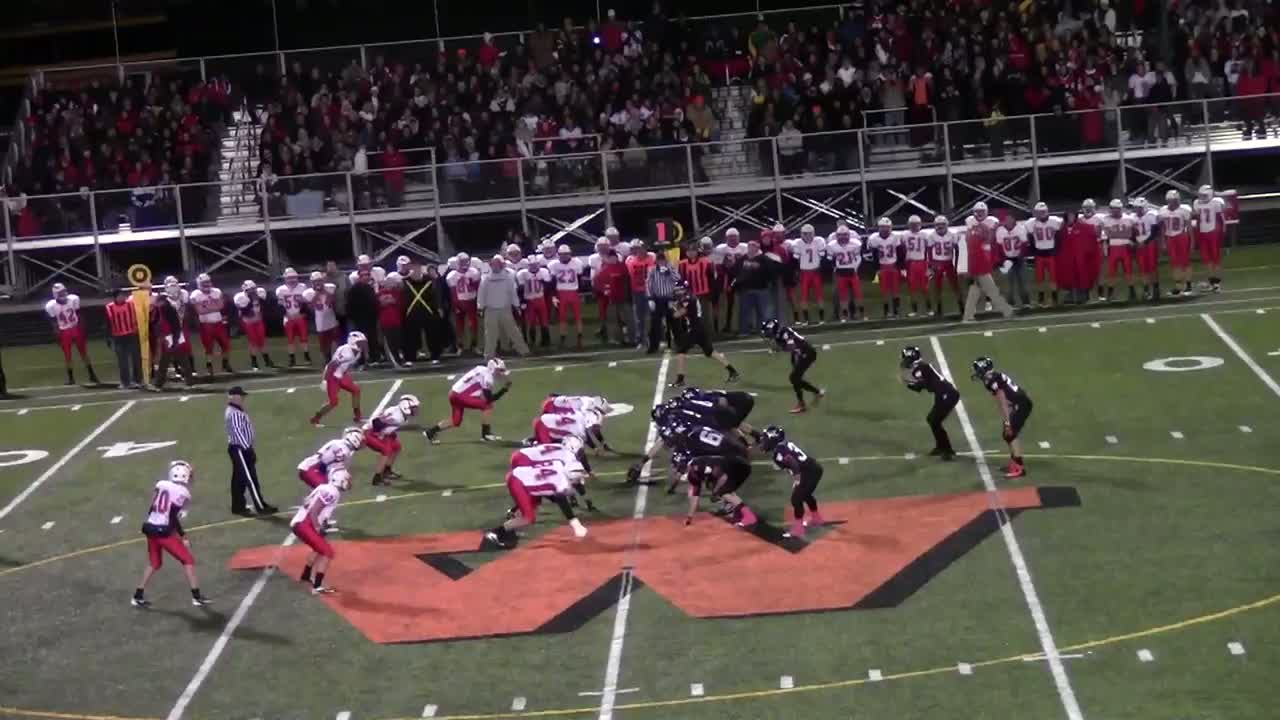 2012 Seymour Thunder Football Luke Elsner highlights