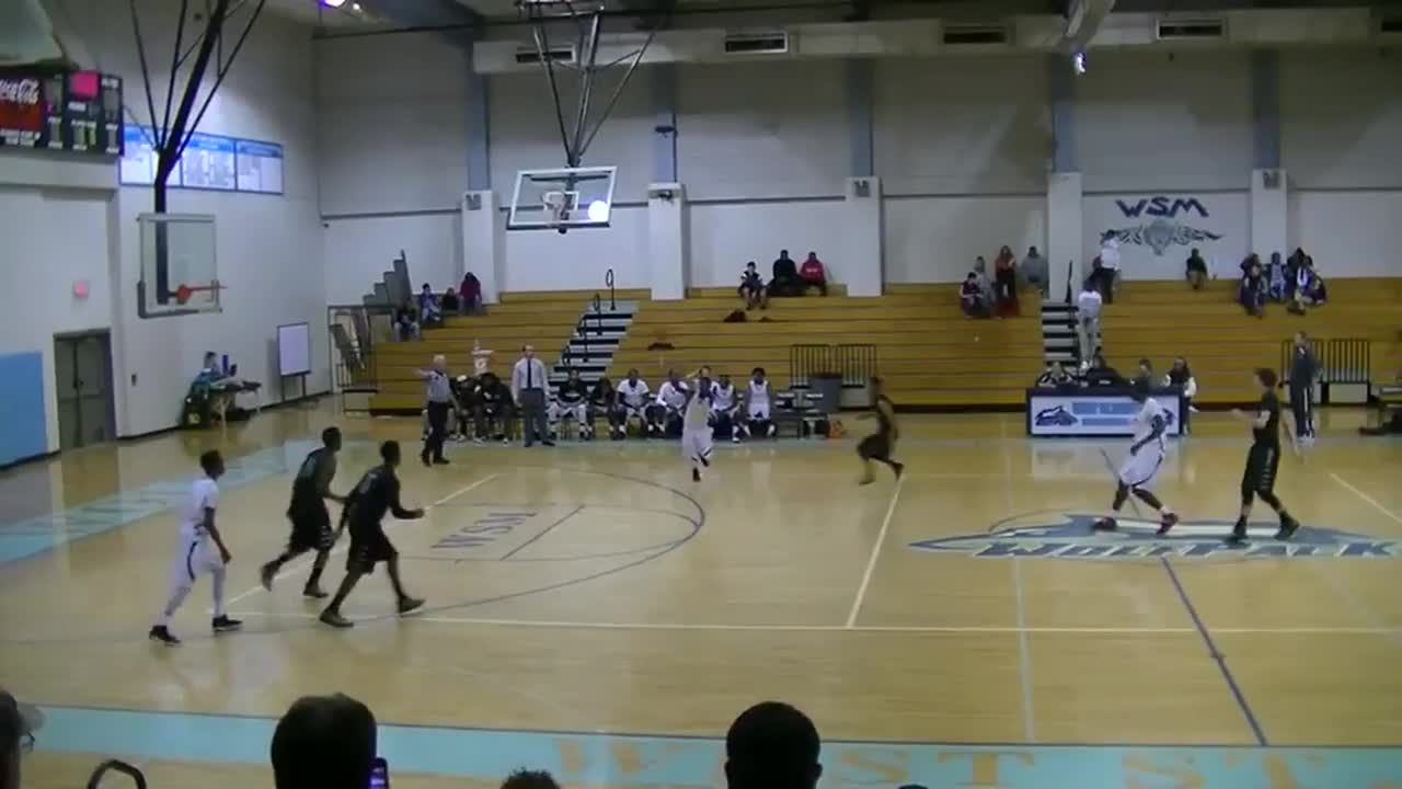City High School vs. Berwick High School Boys Basketball Makye Richard highlights