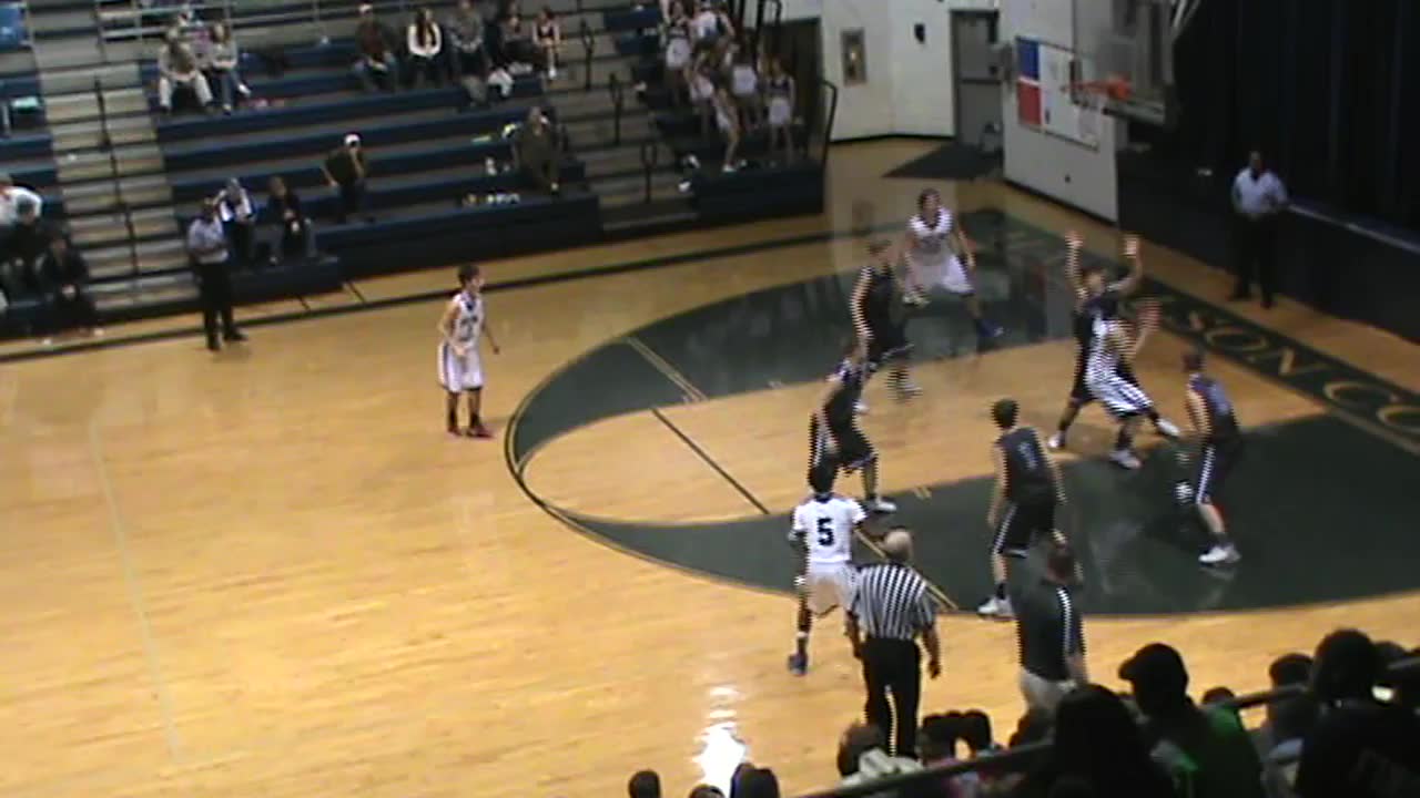 Ranburne High School Boys' Varsity Basketball Christian wood