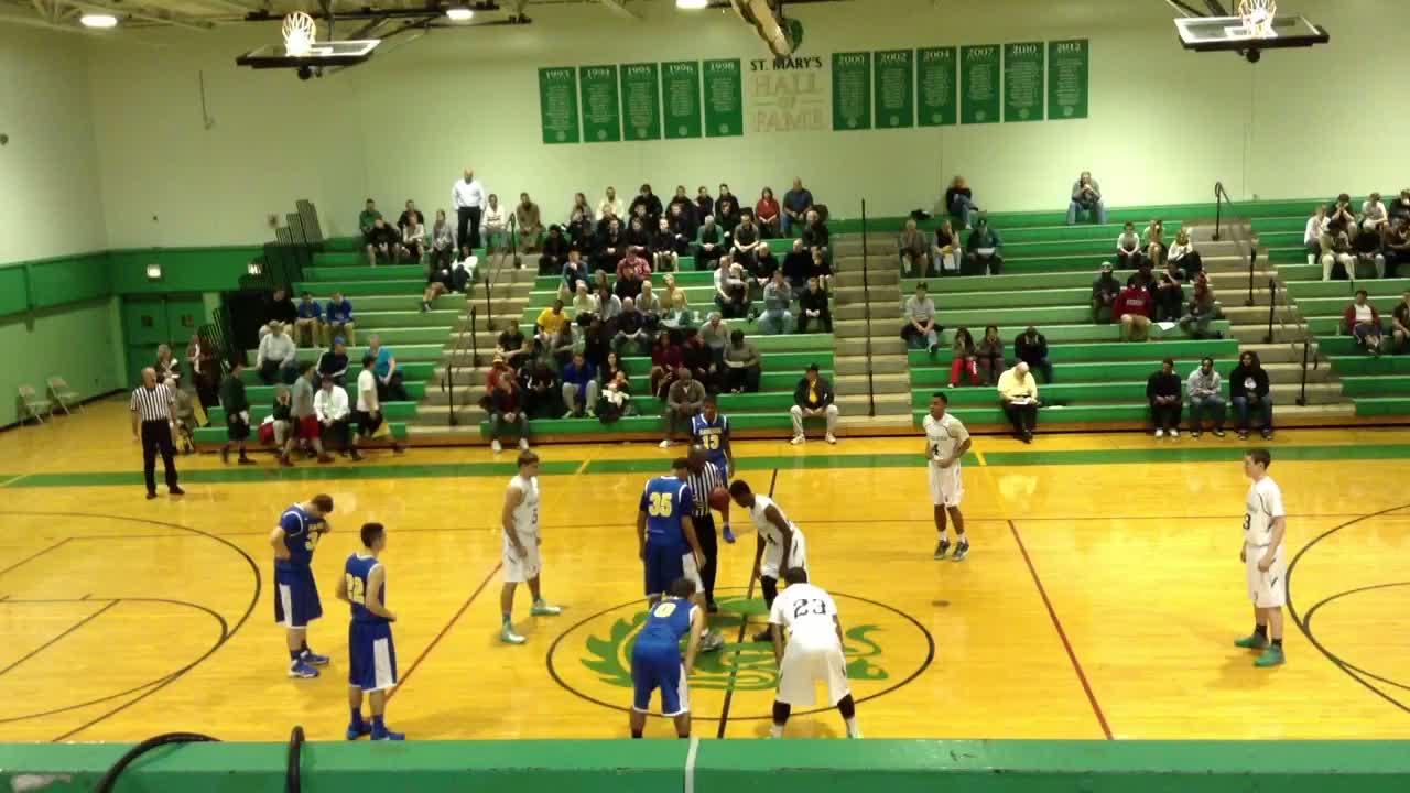 Boys Varsity Basketball St Mary S High School St Louis