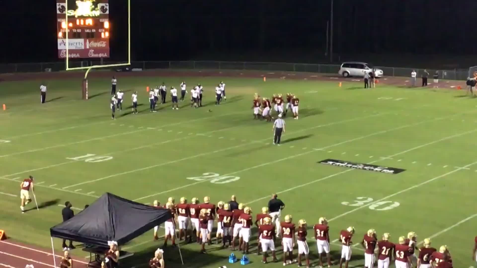 Jeff Davis HS Football Video "Jeff Davis football highlights Vidalia