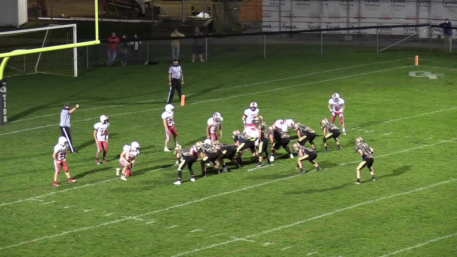 Curwensville HS Football Video "Highlight of Bucktail High School