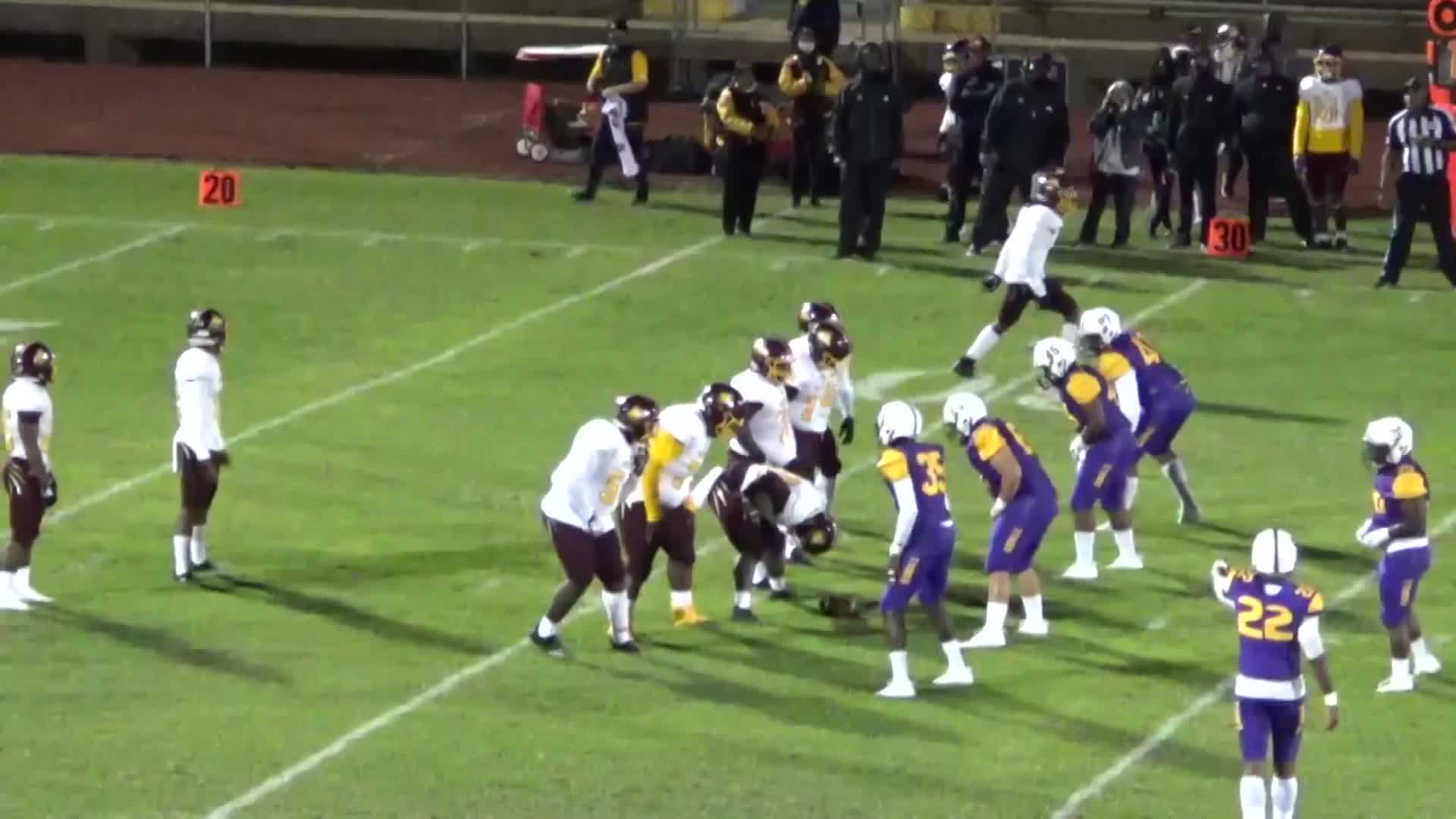 Ball HS Football Video "Ball football highlights Beaumont United