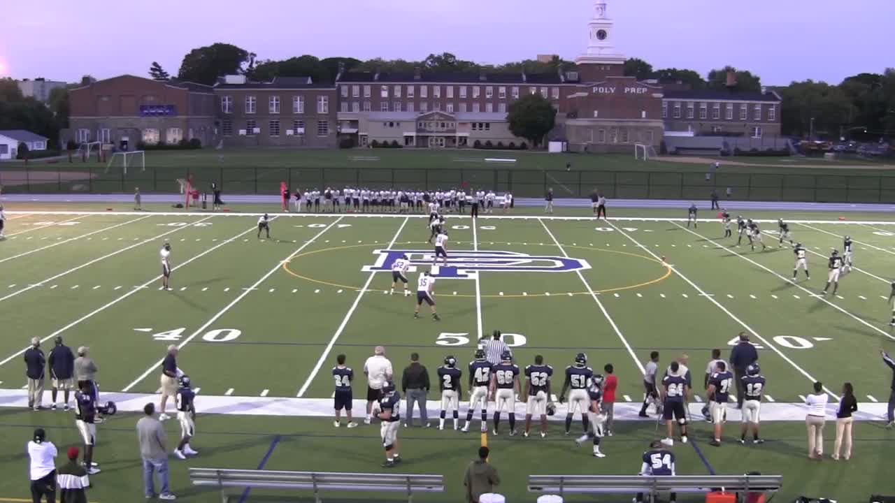 vs. Poly Prep Country Day Peddie School highlights Hudl