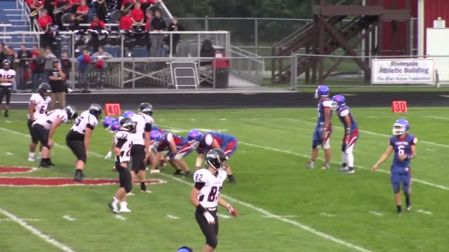 Boys Varsity Football Riverside High School Degraff Ohio