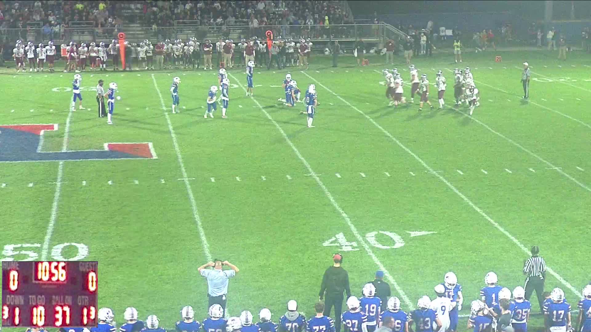 Soph yr wk5 varsity; 238yd 5tds 