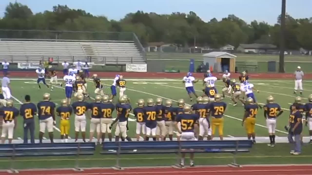 vs. winfield high school freshmen football angel kempkes highlights