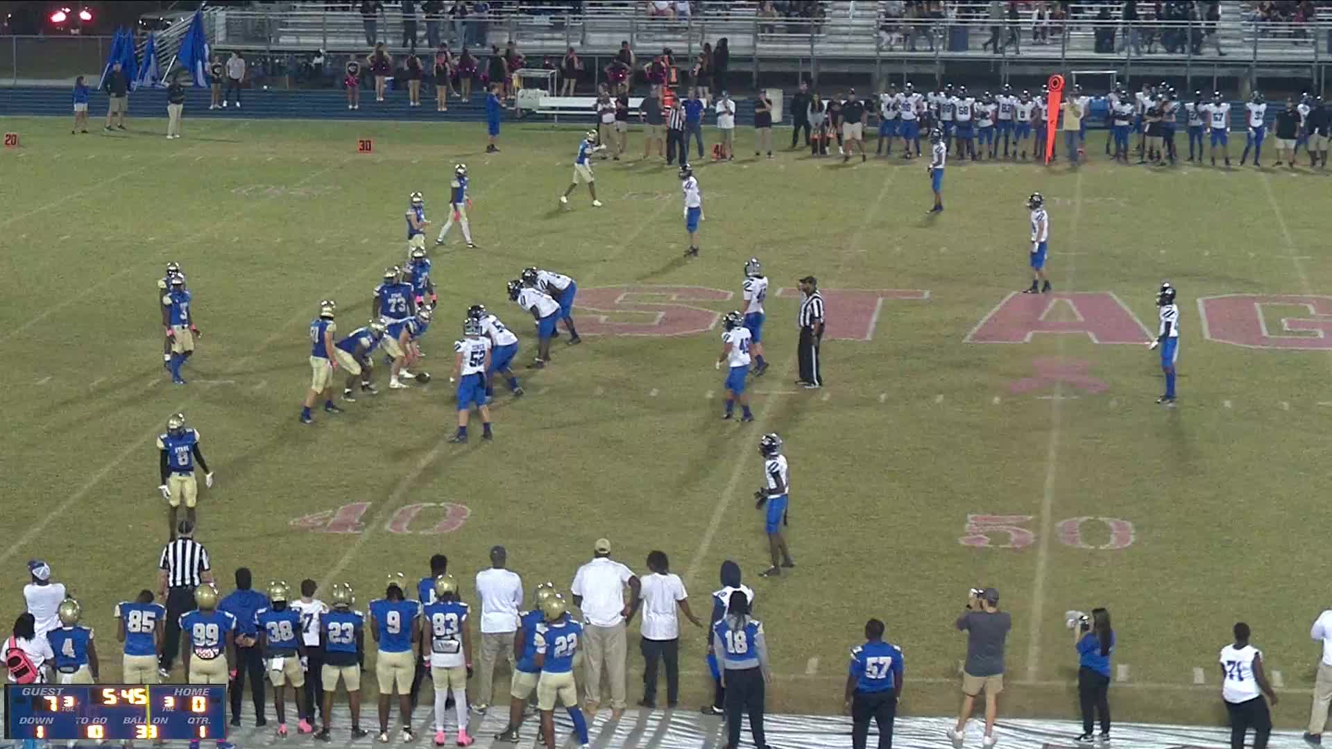Cane Bay High School Tavon Frazier highlights Hudl