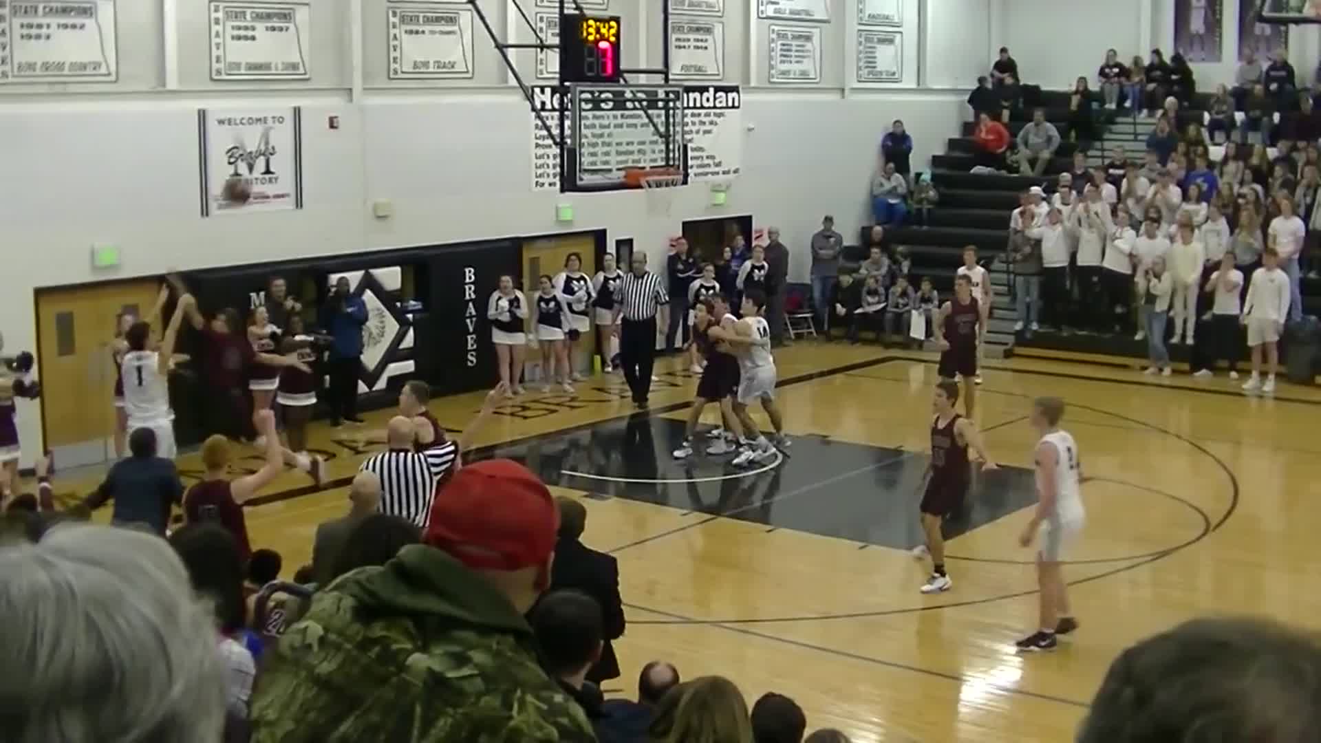 Mandan High School Treysen Eaglestaff highlights Hudl