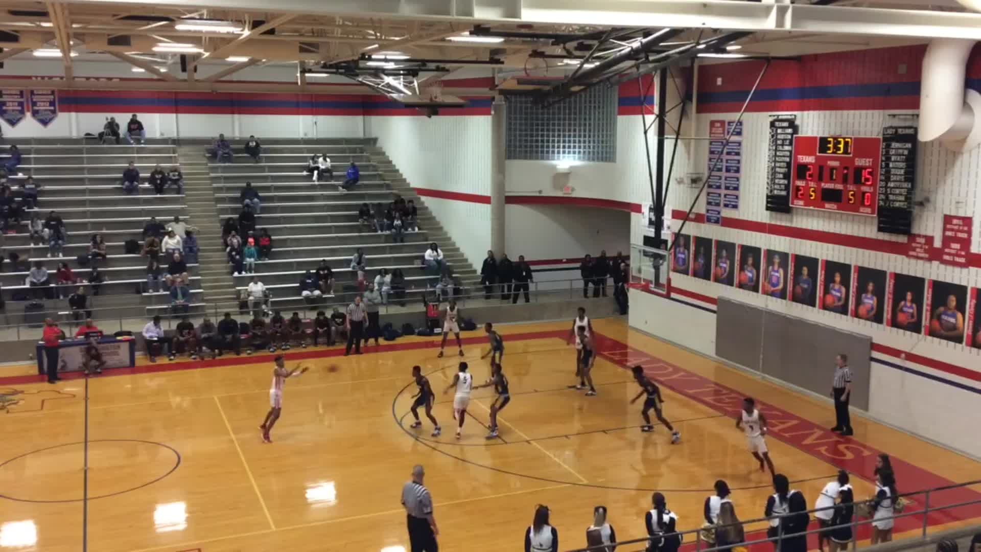 Lamar HS Basketball Video "Lamar basketball highlights Houston High