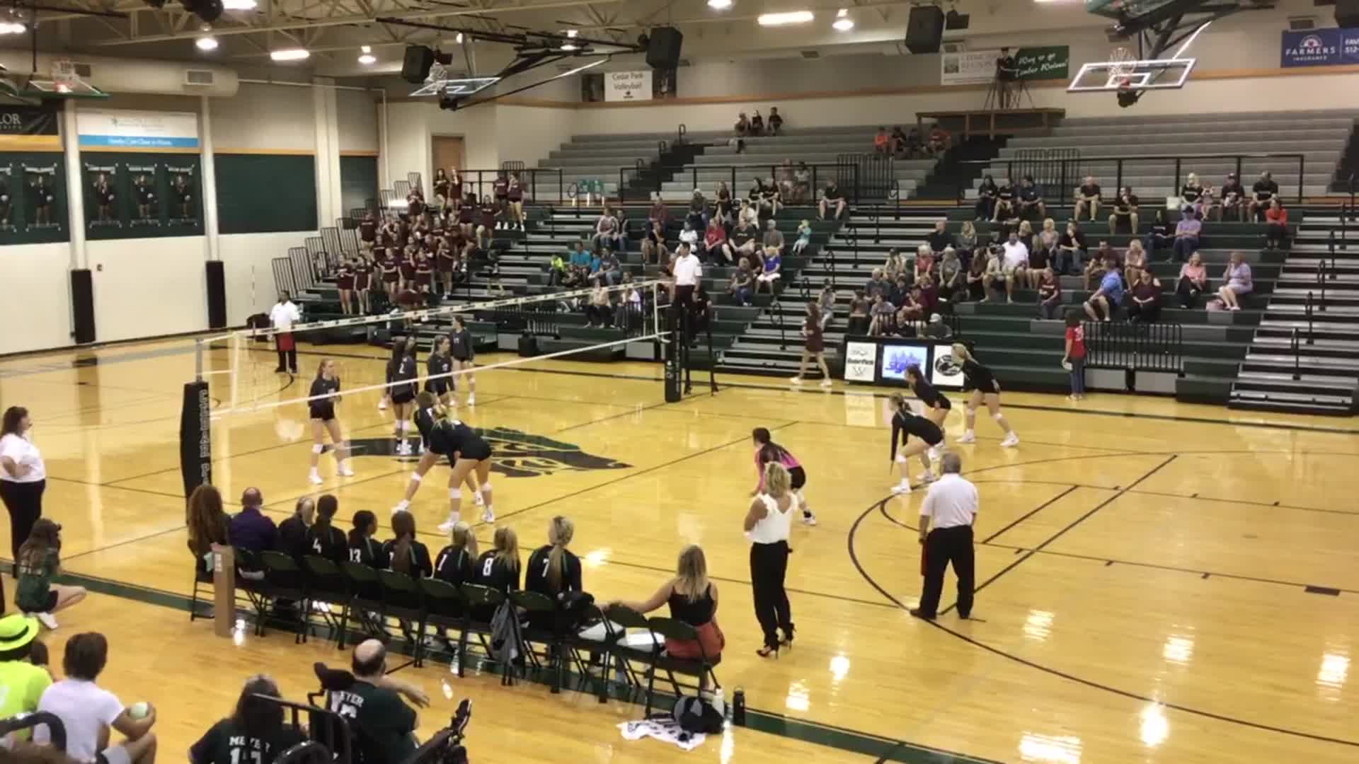 Cedar Park HS Volleyball Video Highlight Of Rouse MaxPreps