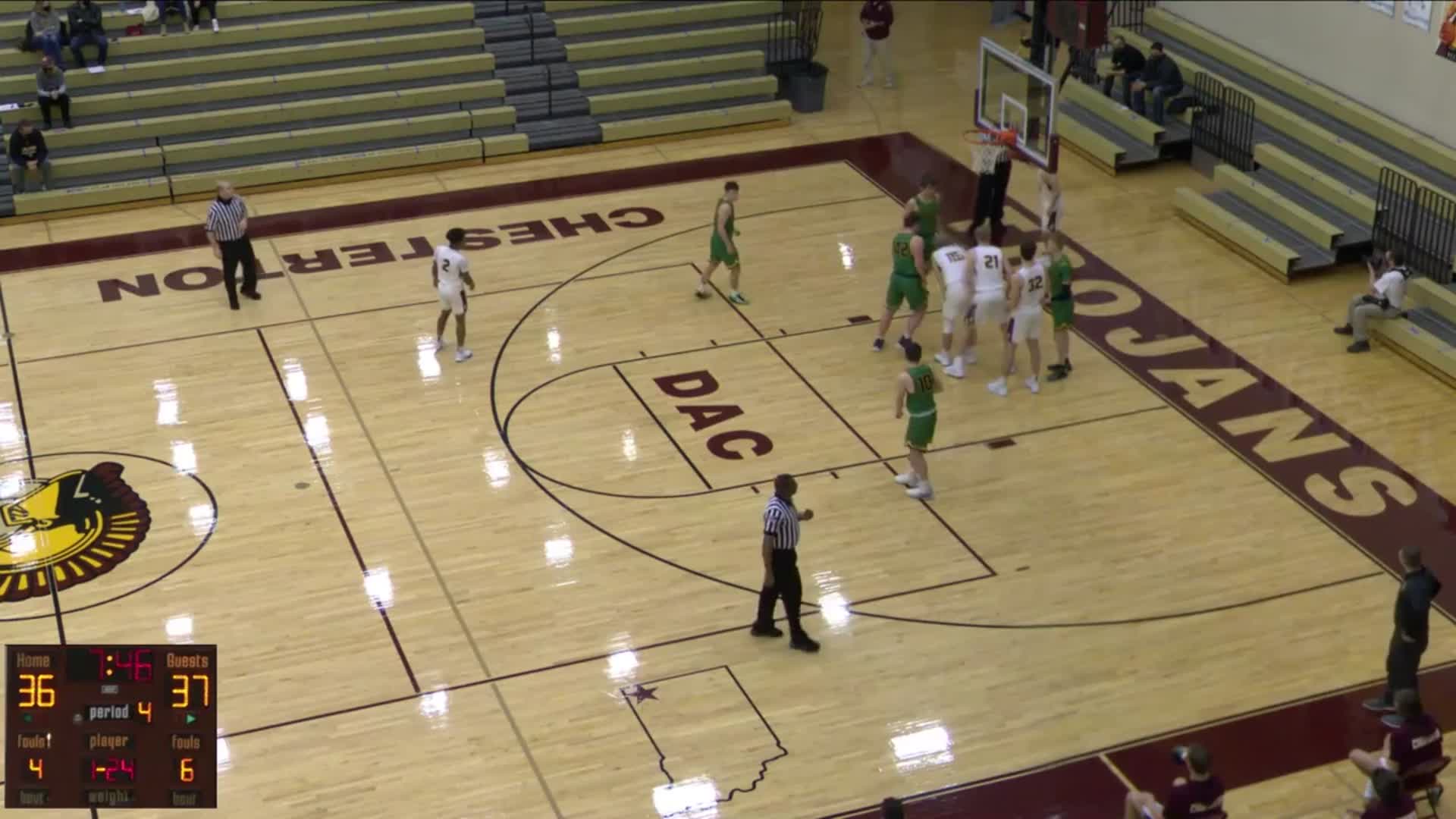 Chesterton HS Basketball Video "Chesterton basketball highlights