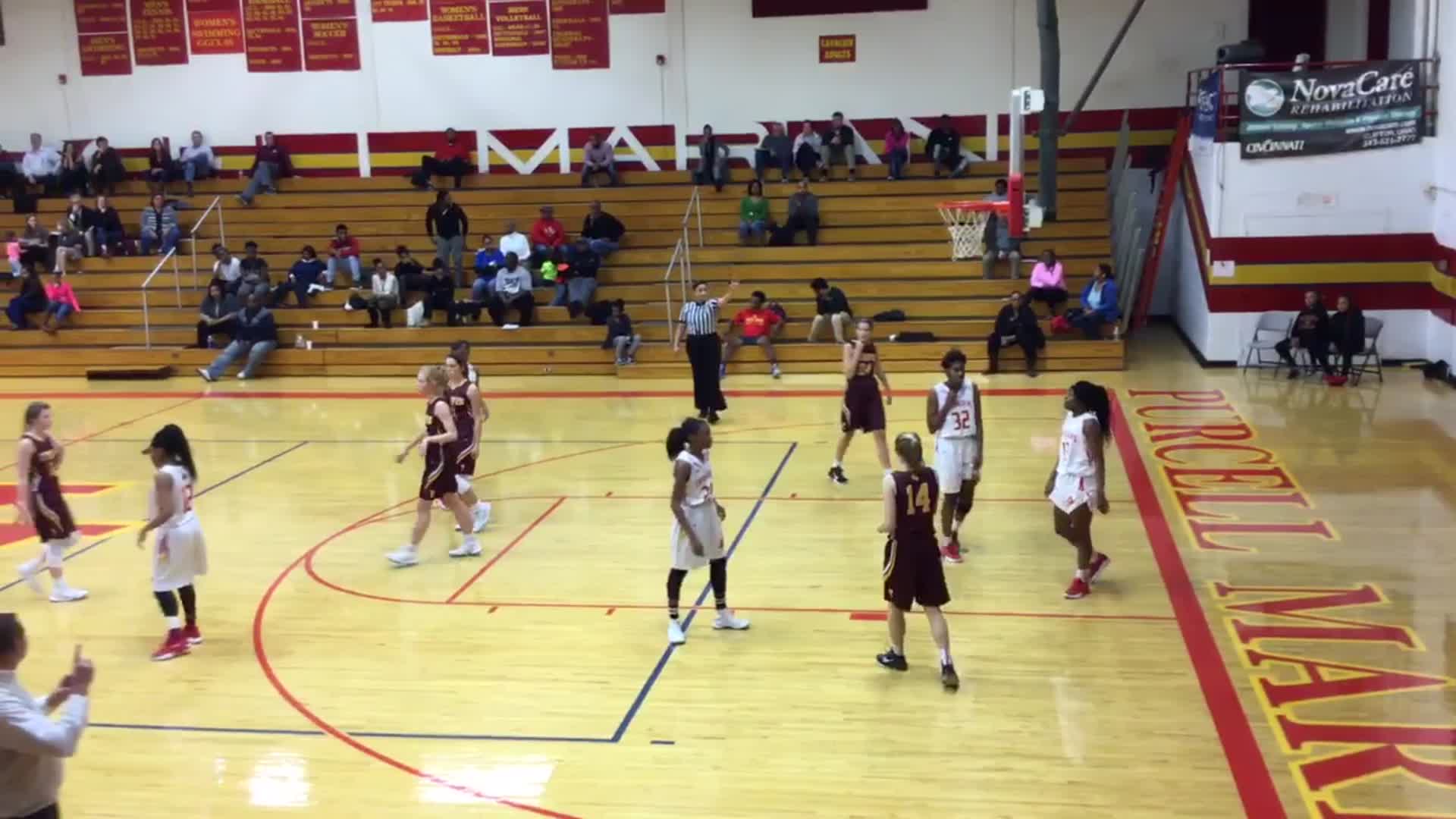 Turpin Hs Girls Basketball Video Highlight Of Purcell Marian