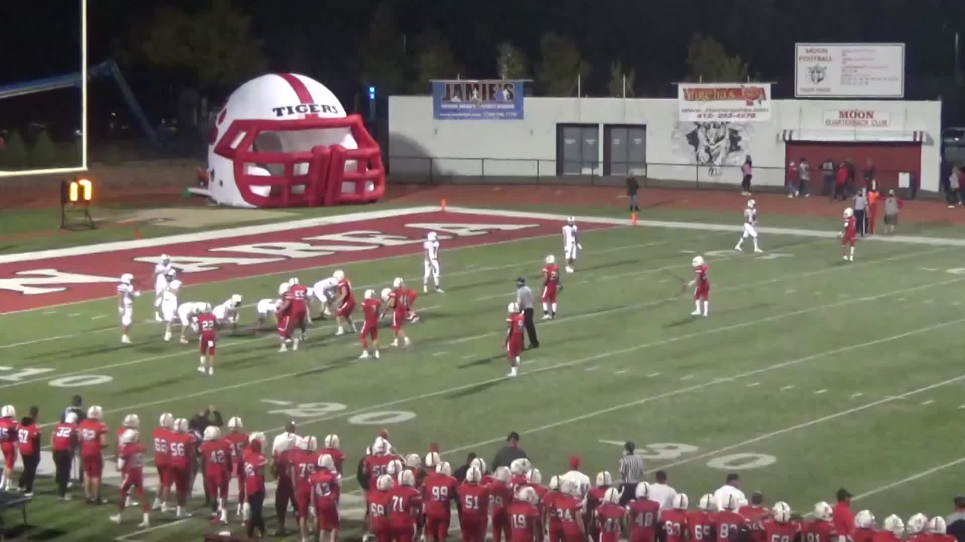 Moon Area High School Logan Pfeuffer highlights Hudl