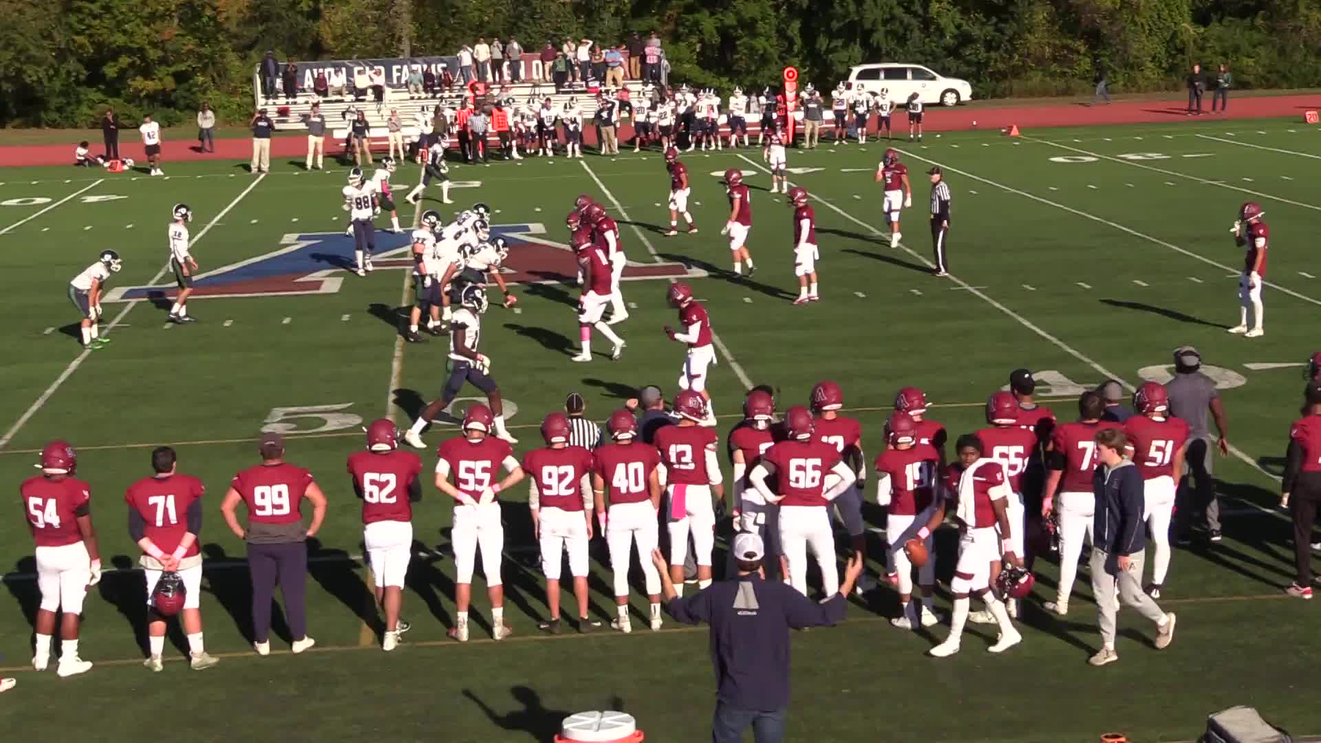 Avon Old Farms HS Football Video "Avon Old Farms football highlights