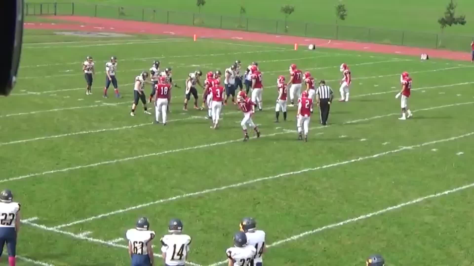 Red Jacket HS Football Video "Red Jacket football highlights Whitman