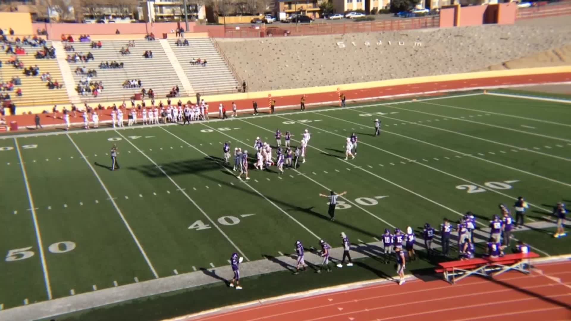 Manzano HS Football Video "Manzano football highlights Sandia High