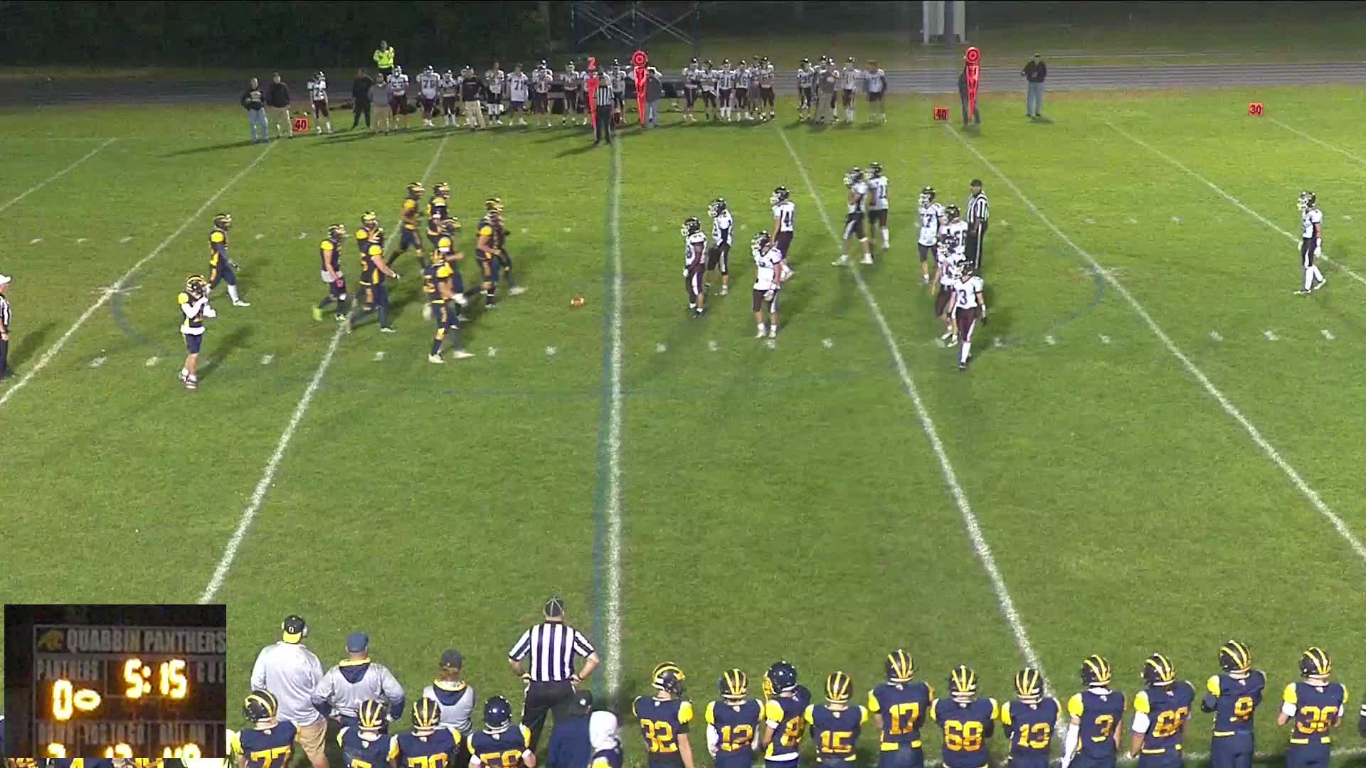 vs Quaboag Regional High School Travis Wells highlights Hudl