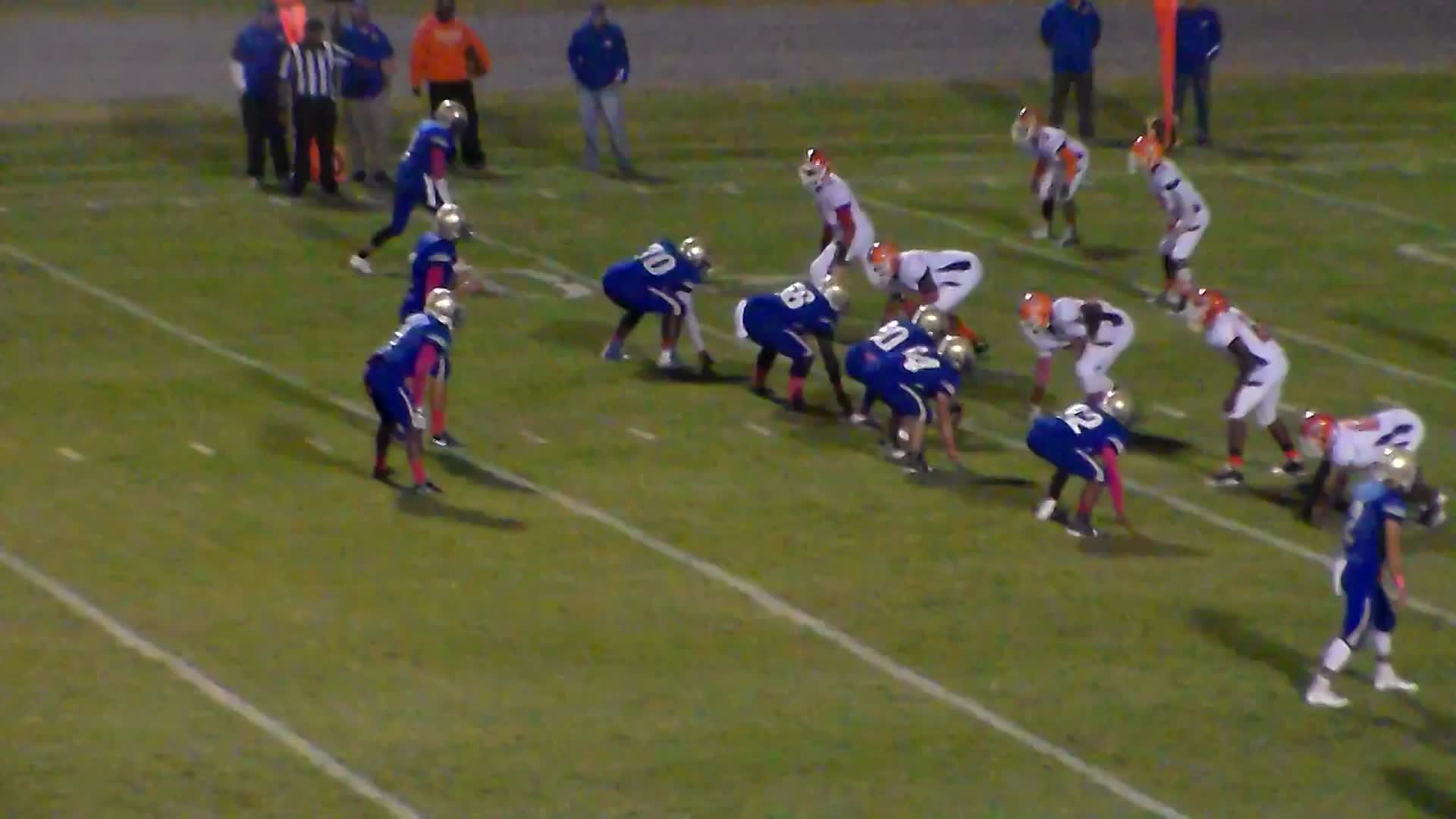 Timmonsville High School Quentin Sanders highlights Hudl