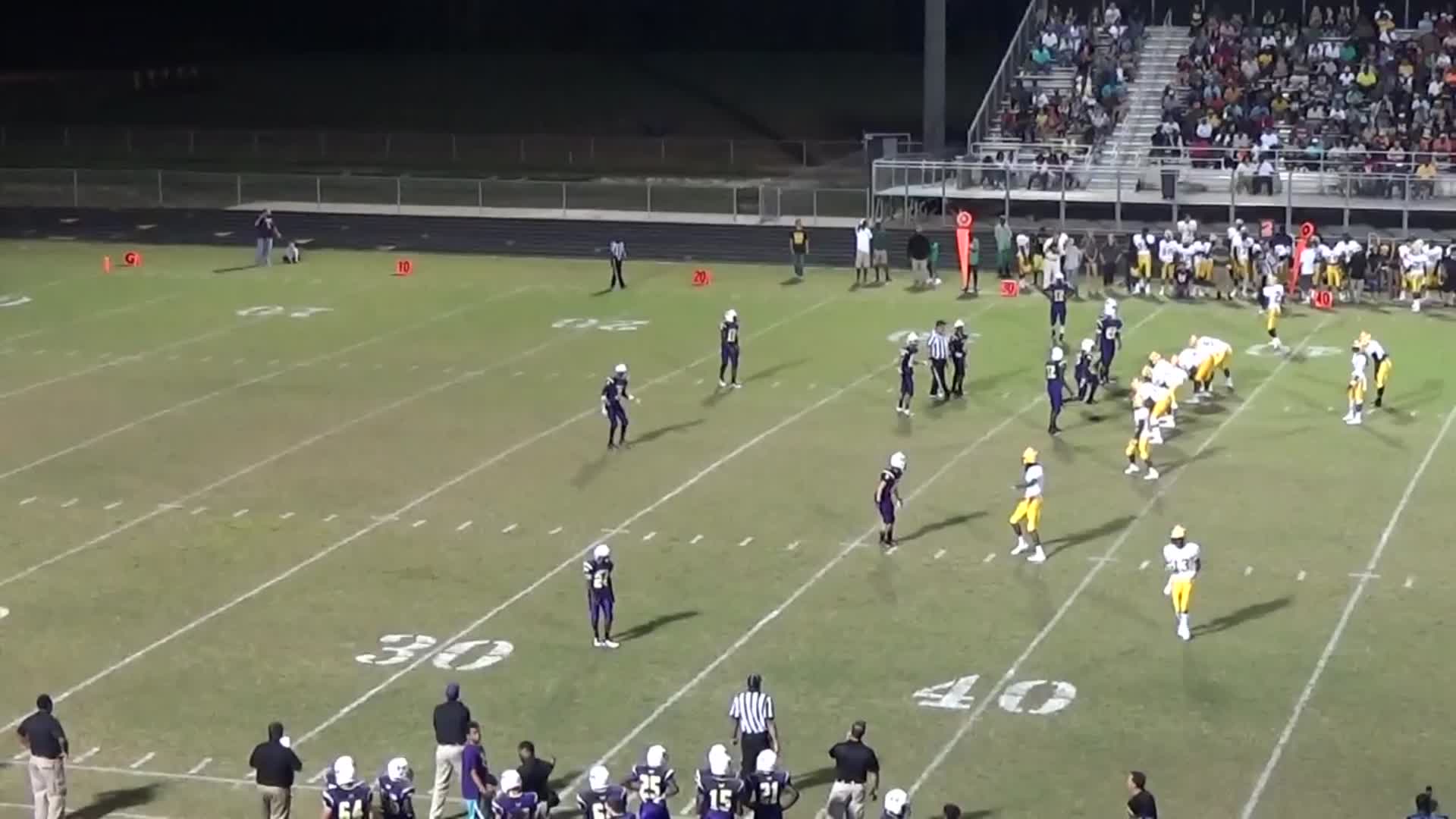 vs. Hampton High School, Hampton, GA - Quandarius Weems highlights - Hudl