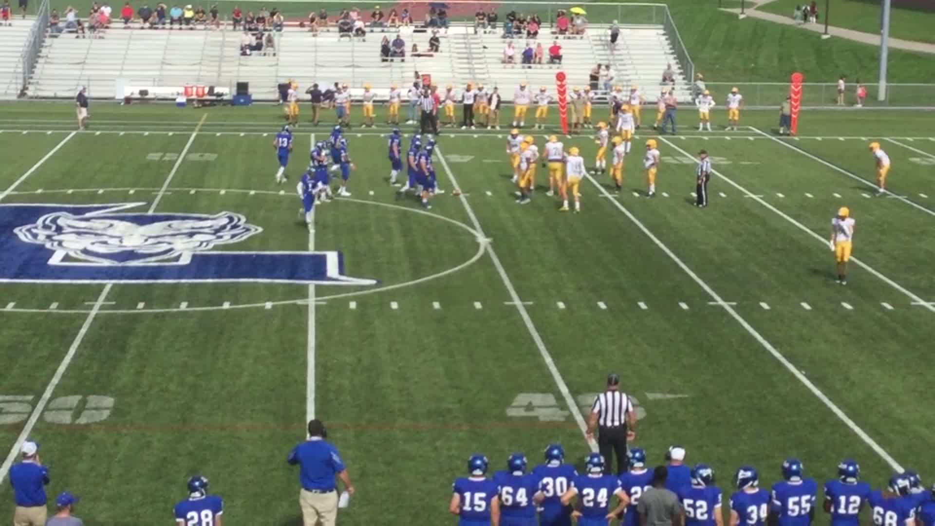 Mt. Blue High School Lewiston highlights Hudl
