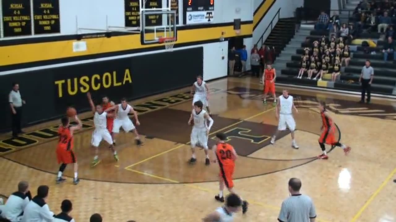 Rosman High School Boys' Varsity Basketball New Deland Thomas highlights Hudl