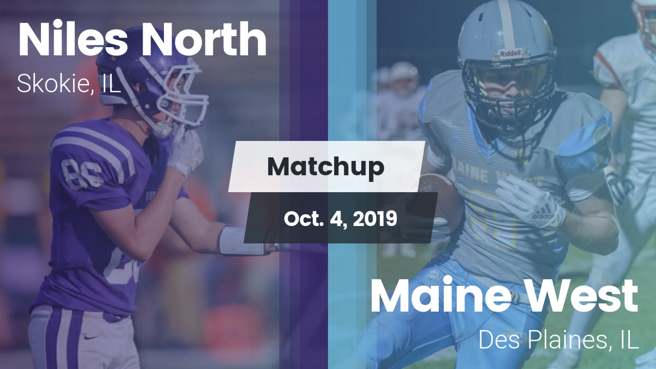 Niles North Hs Football Video Matchup Niles North High Vs Maine