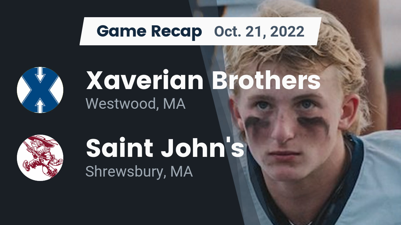Recap Xaverian Brothers vs. Saint John's 2022 Xaverian Brothers