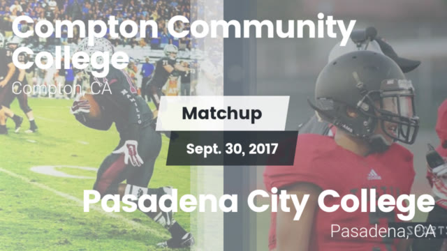 Mens Football Compton Community College Compton California