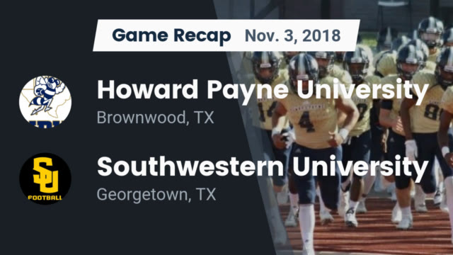 Football Howard Payne University Brownwood Texas Football