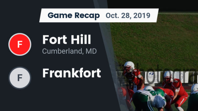 Boys Jv Football Fort Hill High School Cumberland Maryland