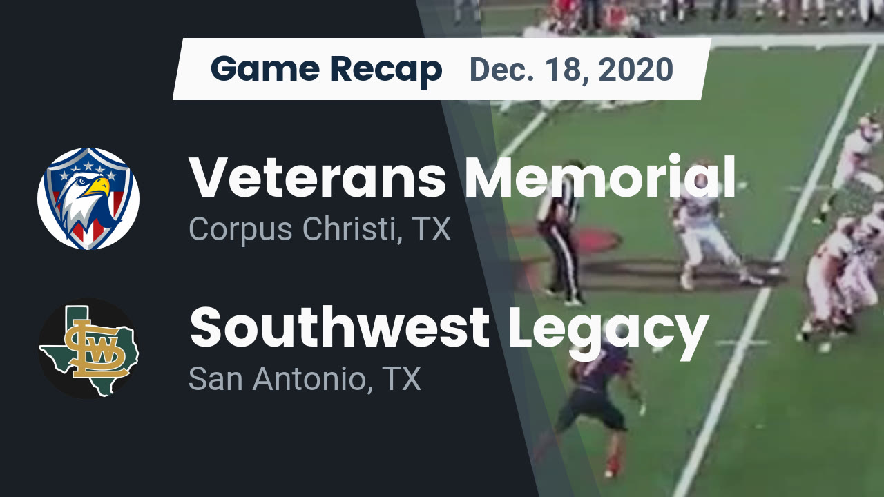 Corpus Christi Veterans Memorial HS Football Video "Recap Veterans