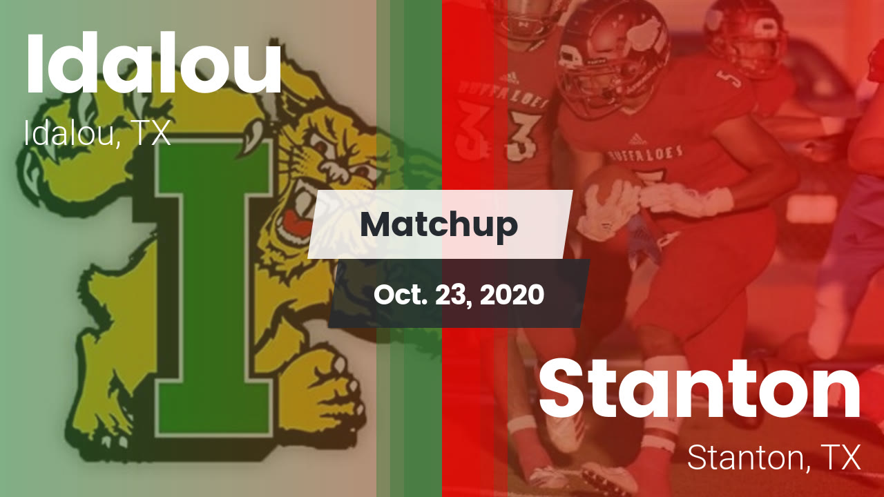 Idalou HS Football Video "Matchup Idalou vs. Stanton 2020" MaxPreps