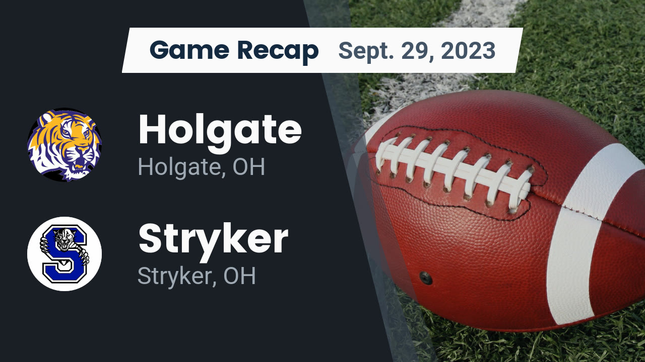 Recap Holgate vs. Stryker 2023 Holgate High School highlights Hudl