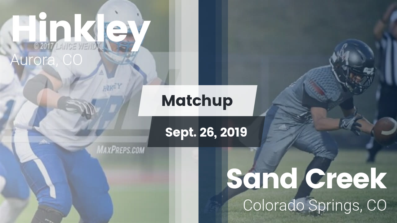 Hinkley Hs Football Video Matchup Hinkley Vs Sand Creek 2019