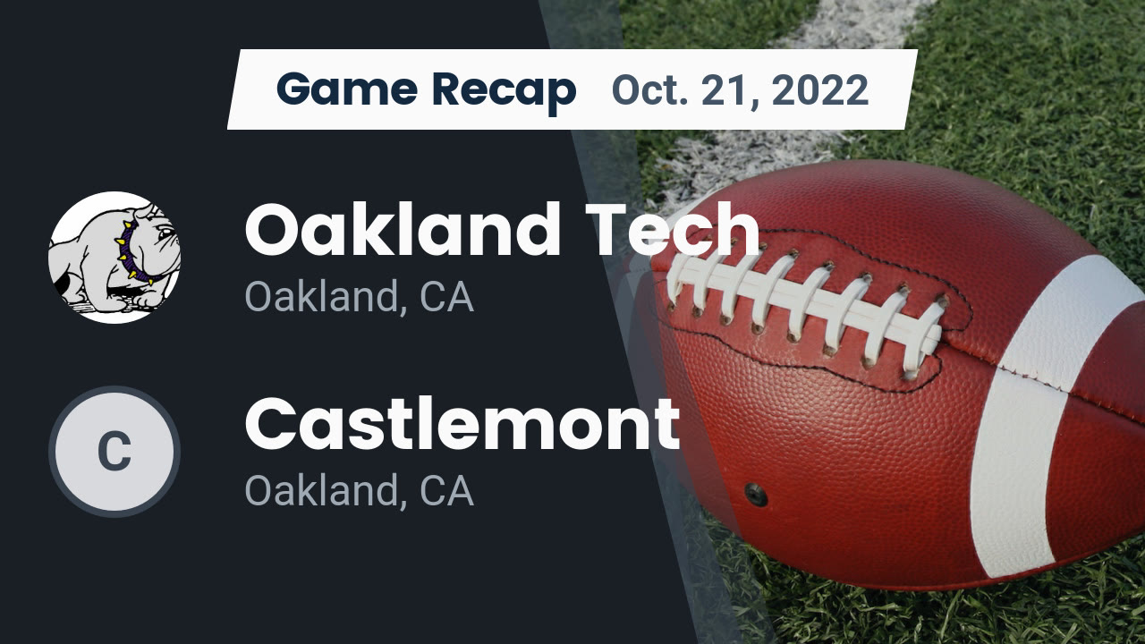 Oakland Tech (Oakland, CA) High School Sports Football, Basketball