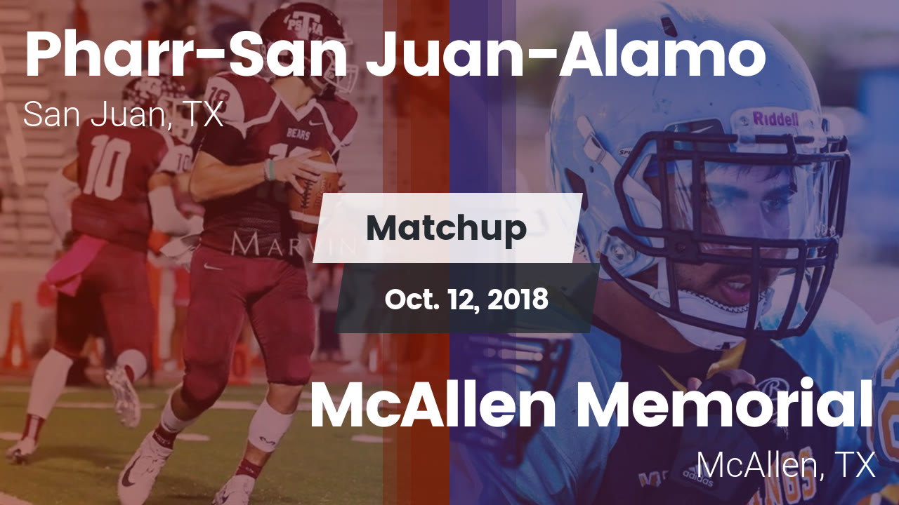 Pharr San Juan Alamo Hs Football Video Matchup Psja High Vs