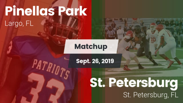 Boys Jv Football Pinellas Park High School Largo Florida