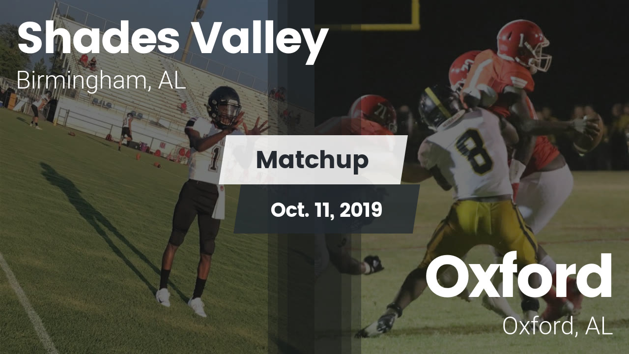 Shades Valley Hs Football Video Matchup Shades Valley High Vs