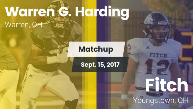 Varsity Football Warren G Harding High School Warren Ohio