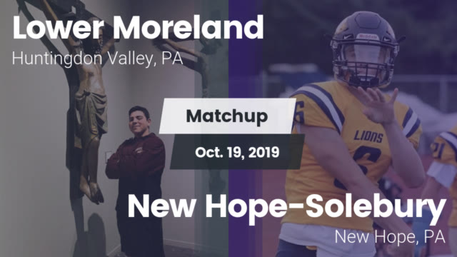 Boys Varsity Football Lower Moreland High School Huntingdon