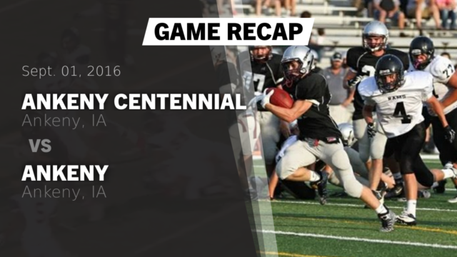 Ankeny Centennial Sophomore Fb Ankeny Centennial High School