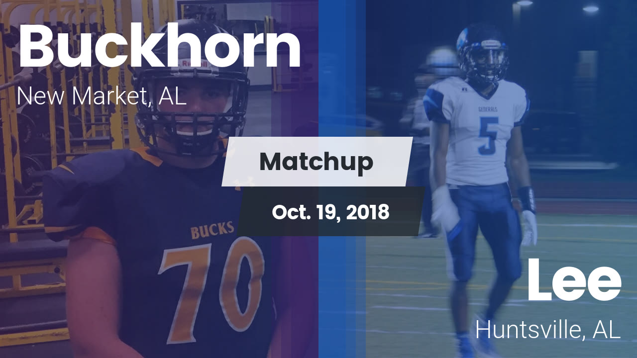 Buckhorn Hs Football Video Matchup Buckhorn Vs Lee 2018 Maxpreps