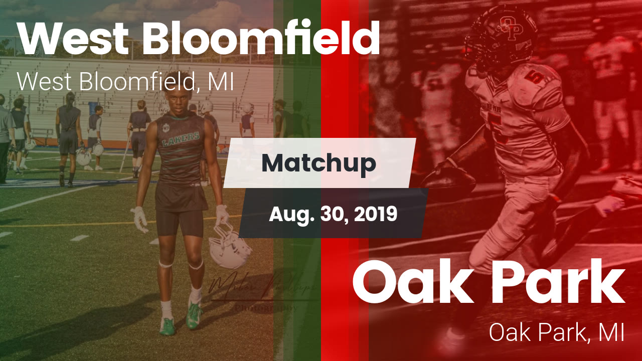 West Bloomfield Hs Football Video Matchup West Bloomfield Vs