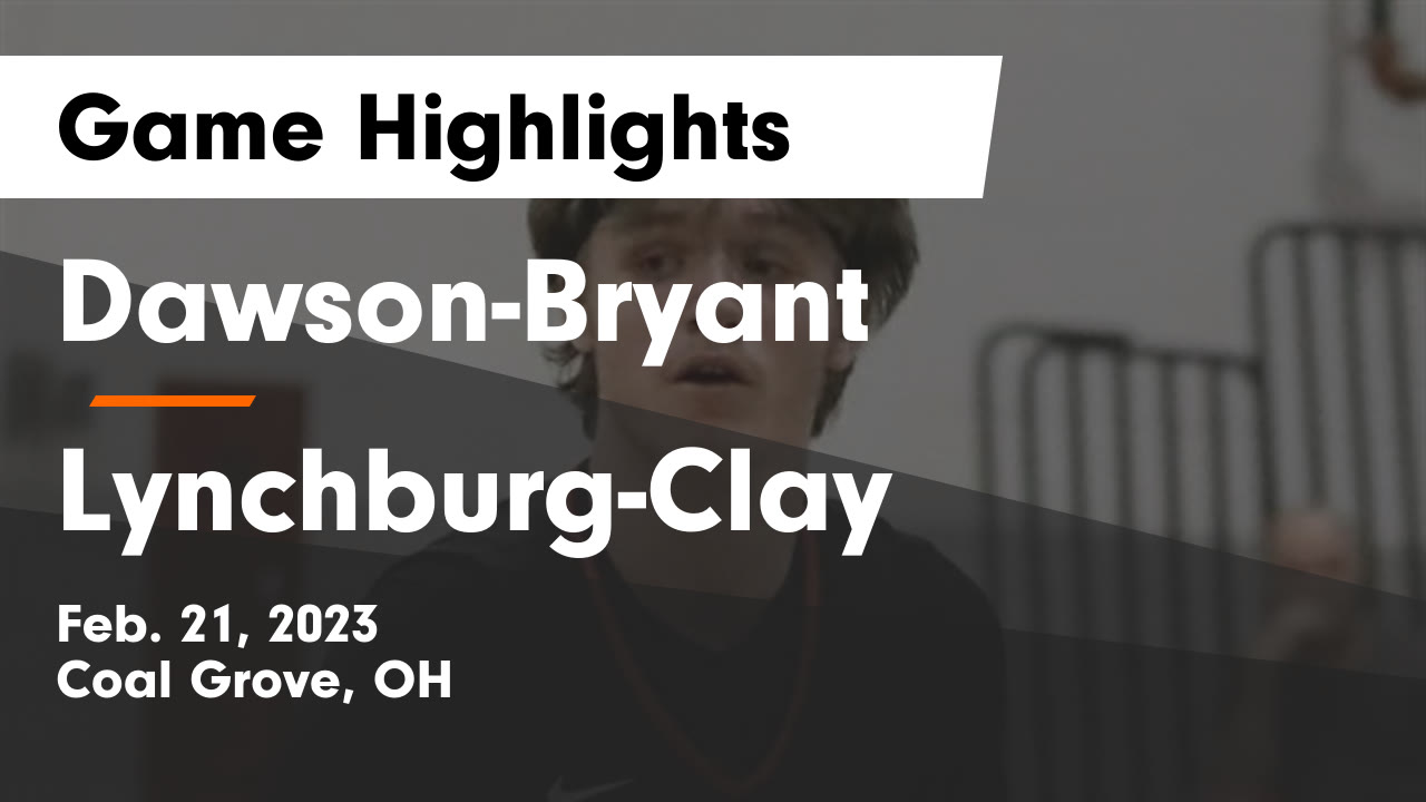 DawsonBryant (Coal Grove, OH) High School Sports Football