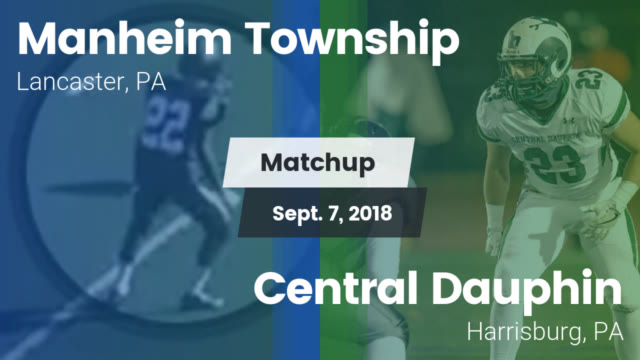 Boys Varsity Football Manheim Township High School Lancaster
