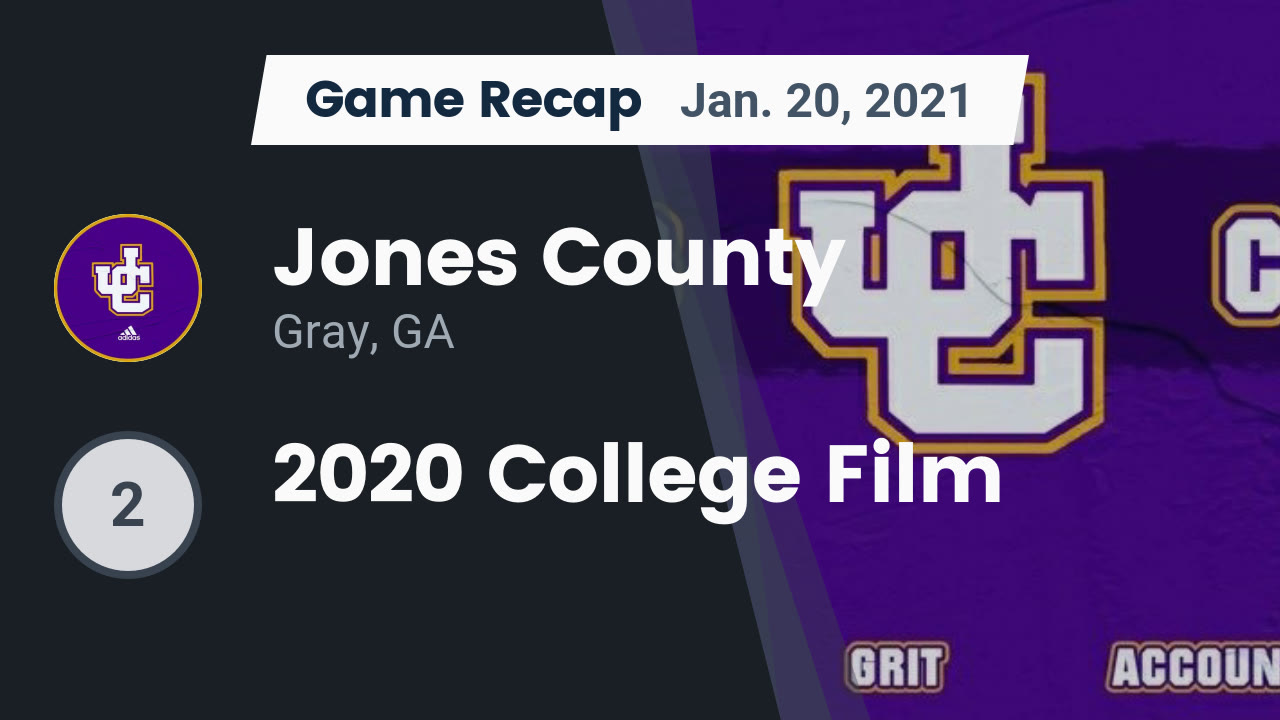 Jones County HS Football Video "Recap: Jones County vs. 2020 College Film 2021" | MaxPreps Jones County HS Football Video "Recap: Jones County vs. 2020 College Film 2021" | MaxPreps