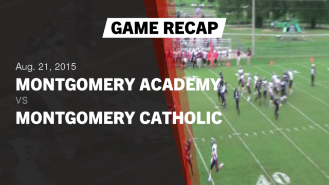 Varsity Football Montgomery Academy High School Montgomery