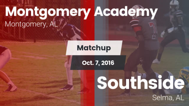 Varsity Football Montgomery Academy High School Montgomery