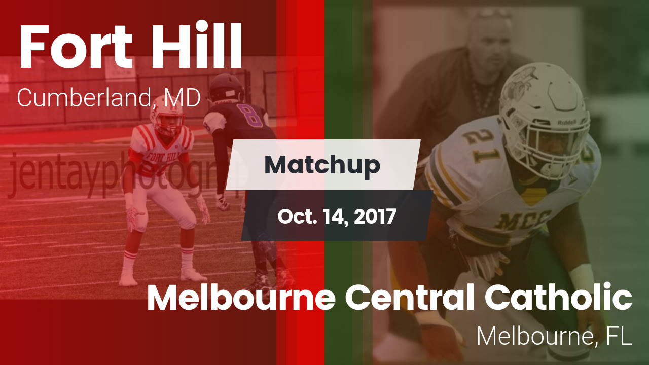 Fort Hill Hs Football Video Matchup Fort Hill Vs Melbourne